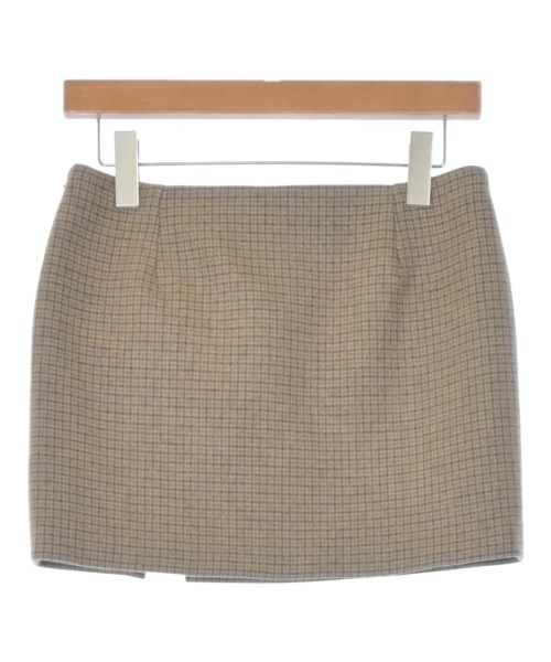 Nﾟ 21（ヌメロヴェントゥーノ）ミニスカート ベージュ サイズ:36(XS位) レディース/2200662999041