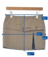 Nﾟ 21（ヌメロヴェントゥーノ）ミニスカート ベージュ サイズ:36(XS位) レディース/2200662999041