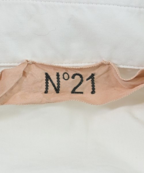 Nﾟ 21（ヌメロヴェントゥーノ）カジュアルシャツ 白 サイズ:XS メンズ/2200664086046
