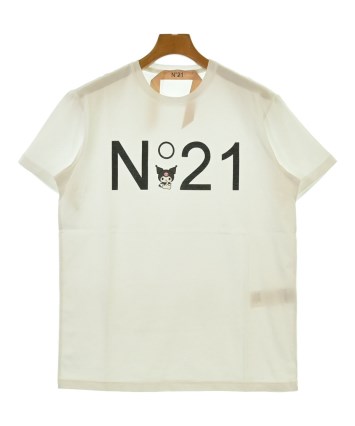 Nﾟ 21 ヌメロヴェントゥーノ Tシャツ・カットソー S ベージュ 【古着】【中古】 Nﾟ 21（ヌメロヴェントゥーノ）Tシャツ・カットソー 白 サイズ:S