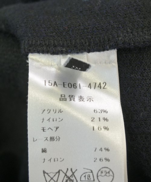 Nﾟ 21（ヌメロヴェントゥーノ）ニット・セーター 黒 サイズ:38(S位) レディース/2200662311027