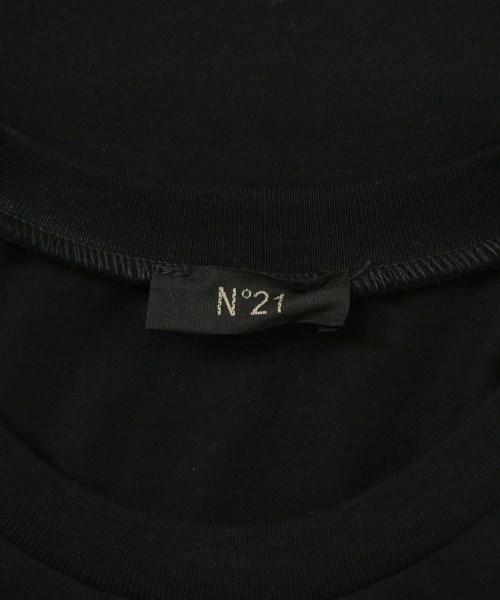 N°21（ヌメロヴェントゥーノ）Tシャツ・カットソー 黒 サイズ:150(13T-14T) レディース/2200665936098