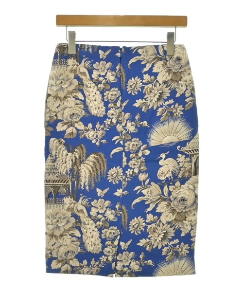 Nﾟ 21（ヌメロヴェントゥーノ）ひざ丈スカート 青 サイズ:36(XS位) レディース/2200656818051