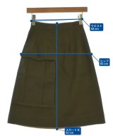 Nﾟ 21（ヌメロヴェントゥーノ）ひざ丈スカート ベージュ サイズ:36(XS位) レディース/2200666978196