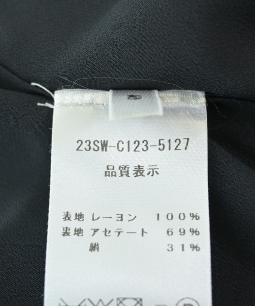 Nﾟ 21（ヌメロヴェントゥーノ）ひざ丈スカート 黒 サイズ:40(M位) レディース/2200667870222