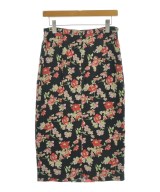 Nﾟ 21（ヌメロヴェントゥーノ）ひざ丈スカート 黒 サイズ:40(M位) レディース/2200667870222