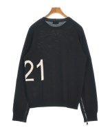 Nﾟ 21（ヌメロヴェントゥーノ）ニット・セーター 黒 サイズ:50(XL位) メンズ/2200668739054