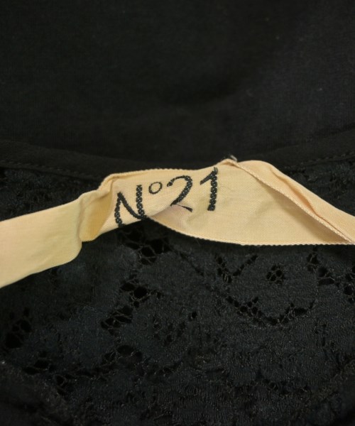 Nﾟ 21（ヌメロヴェントゥーノ）ノースリーブ 黒 サイズ:38(S位) レディース/2200669714036