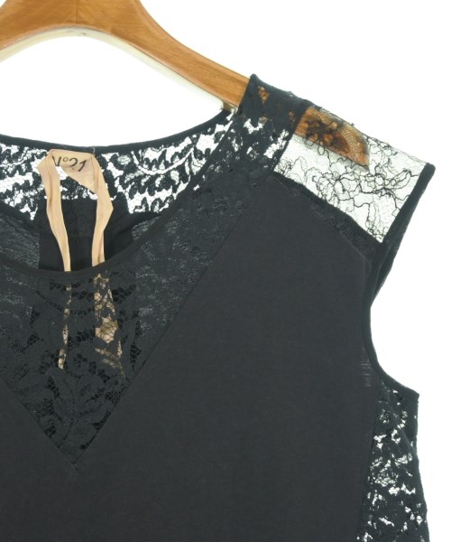 Nﾟ 21（ヌメロヴェントゥーノ）ノースリーブ 黒 サイズ:38(S位) レディース/2200669714036