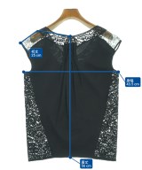 Nﾟ 21（ヌメロヴェントゥーノ）ノースリーブ 黒 サイズ:38(S位) レディース/2200669714036