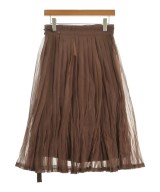 Nﾟ 21（ヌメロヴェントゥーノ）ロング・マキシ丈スカート 茶 サイズ:38(S位) レディース/2200666943156