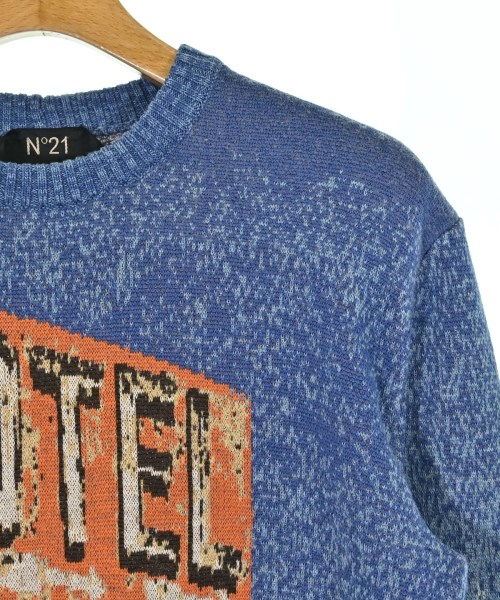 Nﾟ 21（ヌメロヴェントゥーノ）ニット・セーター 青 サイズ:44(S位) メンズ/2200665901027