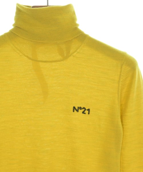 Nﾟ 21（ヌメロヴェントゥーノ）ニット・セーター 黄 サイズ:36(XS位) レディース/2200730072096