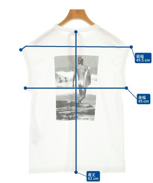 Nﾟ 21（ヌメロヴェントゥーノ）Tシャツ・カットソー 白 サイズ:36(XS位) レディース/2200723599159