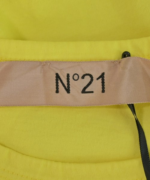 Nﾟ 21（ヌメロヴェントゥーノ）Tシャツ・カットソー 黄 サイズ:38(S位) レディース/2200721360072
