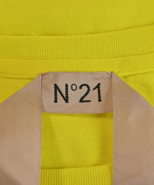 Nﾟ 21（ヌメロヴェントゥーノ）Tシャツ・カットソー 黄 サイズ:40(M位) レディース/2200721360119