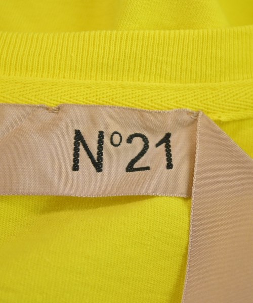 Nﾟ 21（ヌメロヴェントゥーノ）Tシャツ・カットソー 黄 サイズ:42(M位) レディース/2200721360126