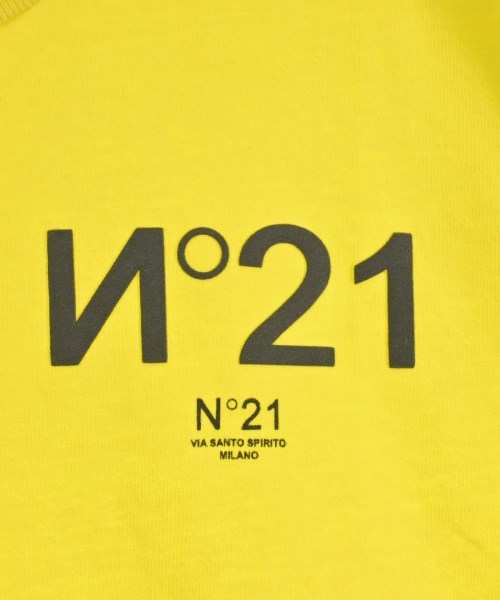 Nﾟ 21（ヌメロヴェントゥーノ）Tシャツ・カットソー 黄 サイズ:42(M位) レディース/2200721360126