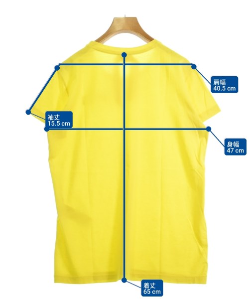 Nﾟ 21（ヌメロヴェントゥーノ）Tシャツ・カットソー 黄 サイズ:42(M位) レディース/2200721360126