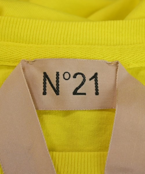 Nﾟ 21（ヌメロヴェントゥーノ）Tシャツ・カットソー 黄 サイズ:36(XS位) レディース/2200721360133