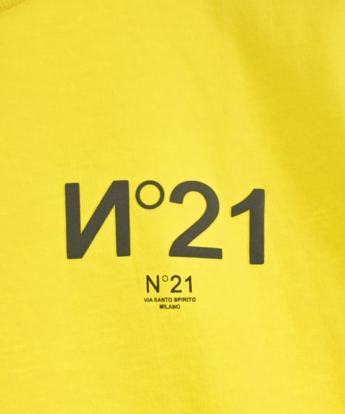 Nﾟ 21（ヌメロヴェントゥーノ）Tシャツ・カットソー 黄 サイズ:36(XS位) レディース/2200721360133