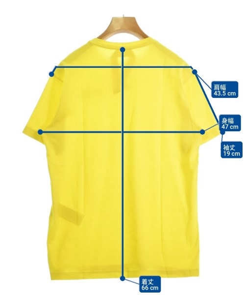 Nﾟ 21（ヌメロヴェントゥーノ）Tシャツ・カットソー 黄 サイズ:36(XS位) レディース/2200721360133