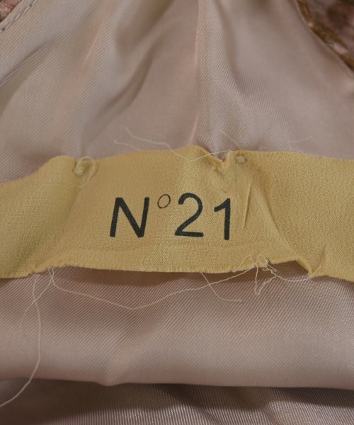 Nﾟ 21（ヌメロヴェントゥーノ）ワンピース 茶 サイズ:S レディース/2200723966043