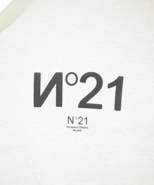 Nﾟ 21（ヌメロヴェントゥーノ）Tシャツ・カットソー 白 サイズ:38(S位) レディース/2200683646078