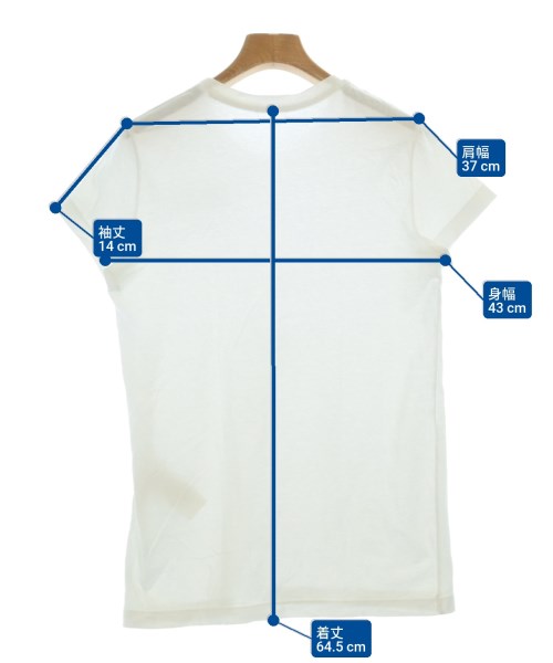 Nﾟ 21（ヌメロヴェントゥーノ）Tシャツ・カットソー 白 サイズ:38(S位) レディース/2200683646078