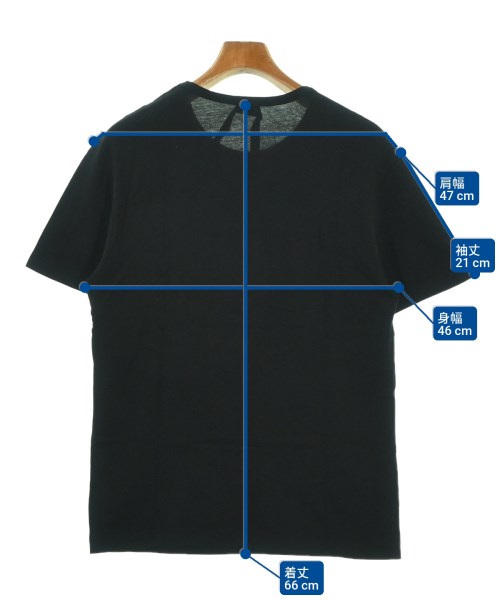 Nﾟ 21（ヌメロヴェントゥーノ）Tシャツ・カットソー 黒 サイズ:XS メンズ/2200685264256