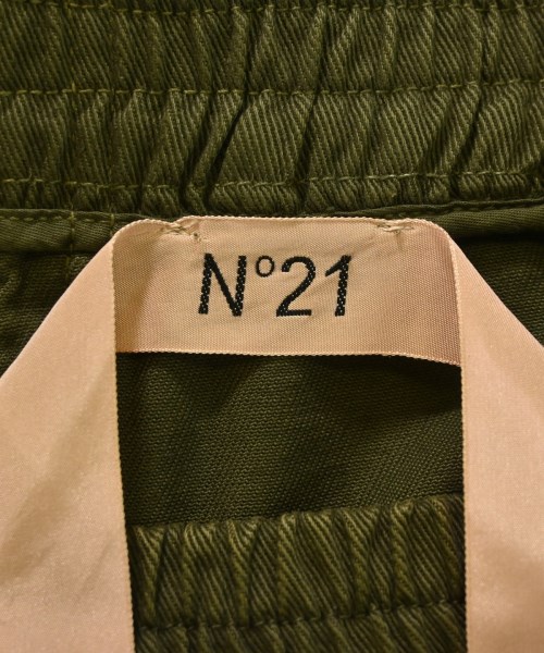 Nﾟ 21（ヌメロヴェントゥーノ）ロング・マキシ丈スカート カーキ サイズ:46(XL位) レディース/2200689735028
