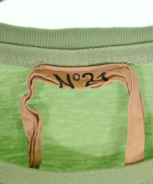 Nﾟ 21（ヌメロヴェントゥーノ）Tシャツ・カットソー 緑 サイズ:40(M位) レディース/2200683780055