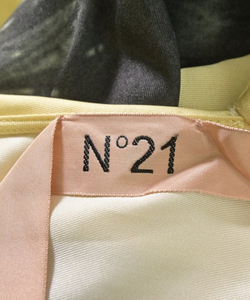 Nﾟ 21（ヌメロヴェントゥーノ）ワンピース 黄 サイズ:36(XS位) レディース/2200687550050