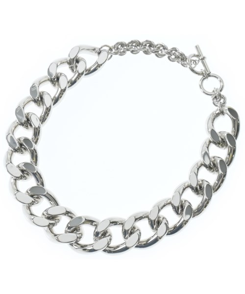 JW Anderson(ジェイダブリューアンダーソン)ネックレス シルバー サイズ:-/2200644151368