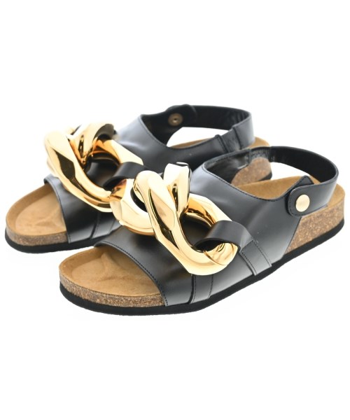 JW Anderson(ジェイダブリューアンダーソン)サンダル 黒 サイズ:EU35(21.5cm位)/2200644758024