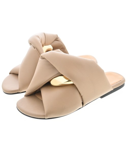JW Anderson(ジェイダブリューアンダーソン)サンダル ベージュ サイズ:EU35 1/2(22cm位)/2200644759267
