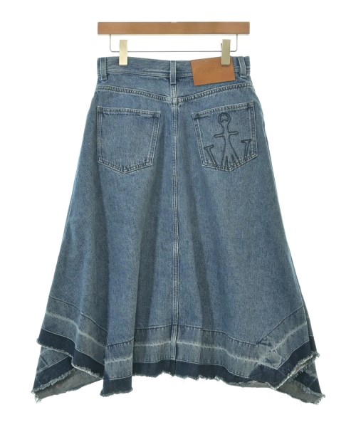 JW Anderson（ジェイダブリューアンダーソン）ひざ丈スカート 青 サイズ:36(XS位) レディース/2200622676012