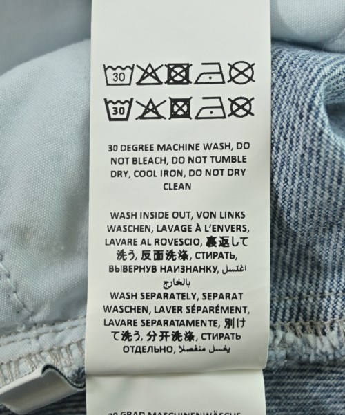 JW Anderson（ジェイダブリューアンダーソン）ひざ丈スカート 青 サイズ:36(XS位) レディース/2200622676012