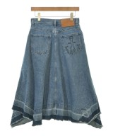 JW Anderson（ジェイダブリューアンダーソン）ひざ丈スカート 青 サイズ:36(XS位) レディース/2200622676012