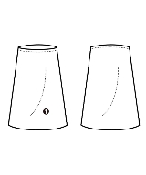 JW Anderson（ジェイダブリューアンダーソン）ロング・マキシ丈スカート ベージュ サイズ:36(XS位) レディース/2200620976022