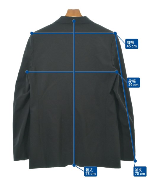 JW Anderson（ジェイダブリューアンダーソン）カジュアルジャケット 黒 サイズ:46(M位) メンズ/2200631099055