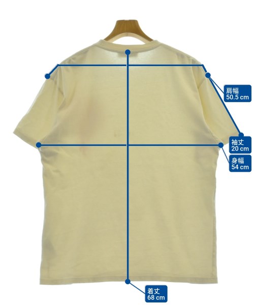 JW Anderson（ジェイダブリューアンダーソン）Tシャツ・カットソー ベージュ サイズ:L メンズ/2200615429083