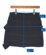 JW Anderson（ジェイダブリューアンダーソン）ミニスカート 黒 サイズ:36(XS位) レディース/2200599290303