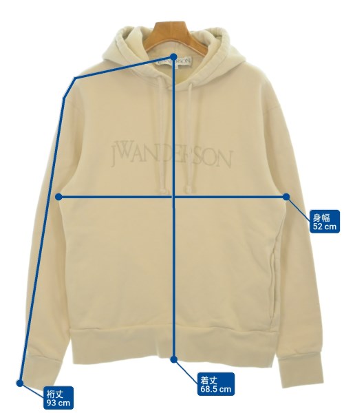 JW Anderson（ジェイダブリューアンダーソン）パーカー ベージュ サイズ:S レディース/2200674154124