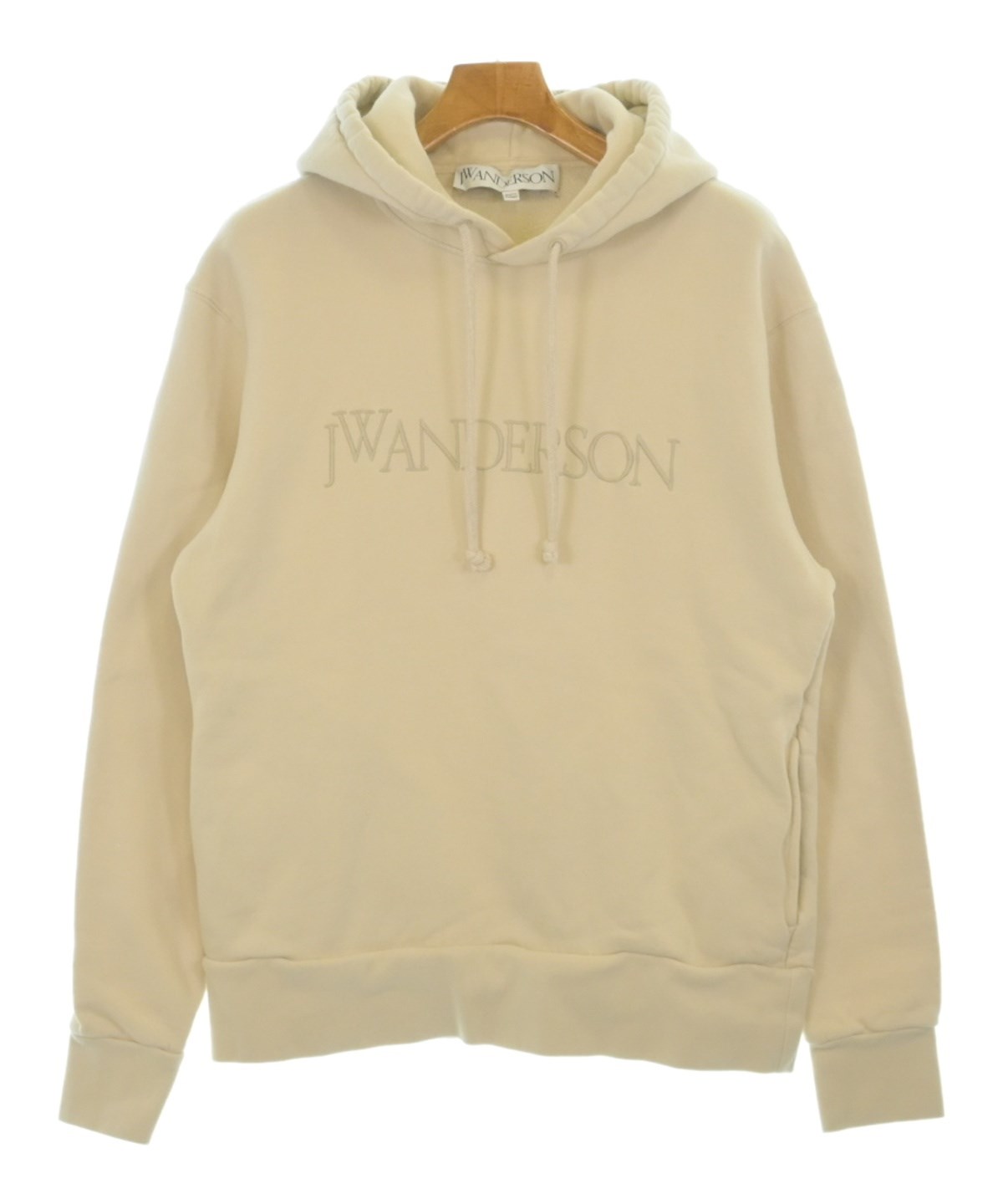 JW Anderson ジェイダブリューアンダーソン パーカー S ベージュ 【古着】【中古】【送料無料】 JW Anderson（ジェイダブリューアンダーソン）パーカー ベージュ