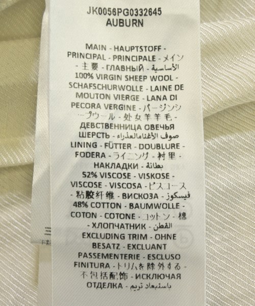 JW Anderson（ジェイダブリューアンダーソン）テーラードジャケット 赤 サイズ:36(XS位) レディース/2200675078276