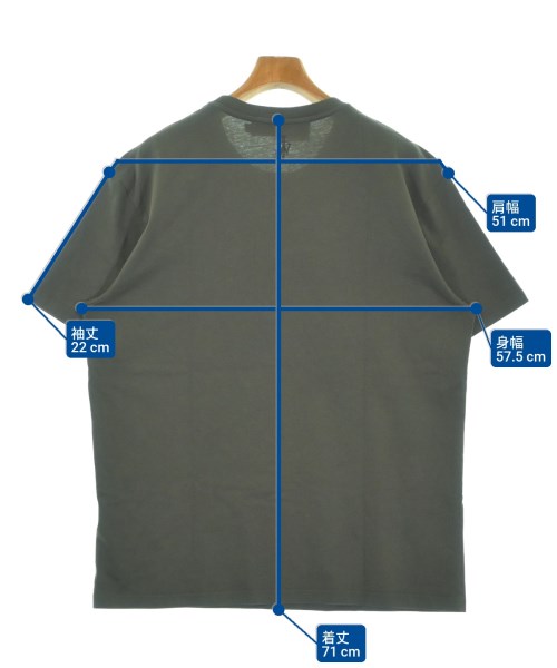 JW Anderson（ジェイダブリューアンダーソン）Tシャツ・カットソー グレー サイズ:L メンズ/2200676218015