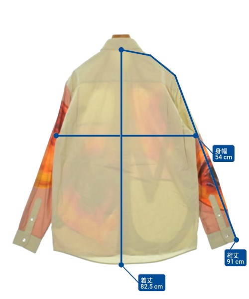 JW Anderson（ジェイダブリューアンダーソン）カジュアルシャツ ベージュ サイズ:46(M位) メンズ/2200679587149