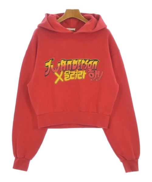 JW Anderson(ジェイダブリューアンダーソン)パーカー 赤 サイズ:XS/2200679856047
