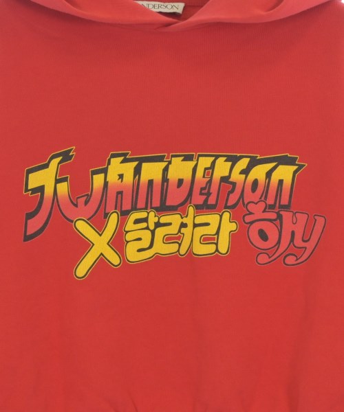 JW Anderson（ジェイダブリューアンダーソン）パーカー 赤 サイズ:XS レディース/2200679856047